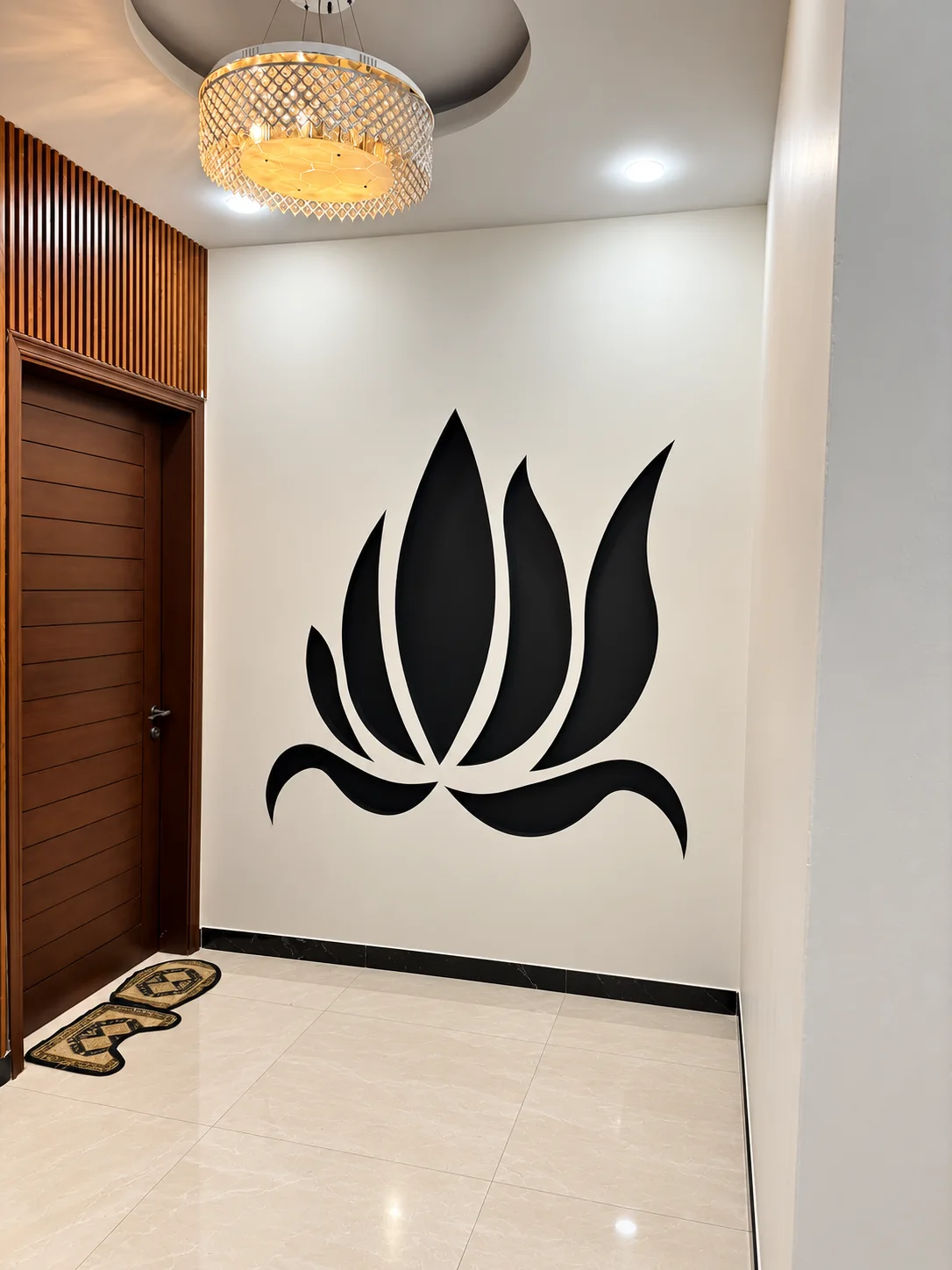 The lotus entrance. Interior Design & Fit-Out from the Mock Rock Gardening portfolio.