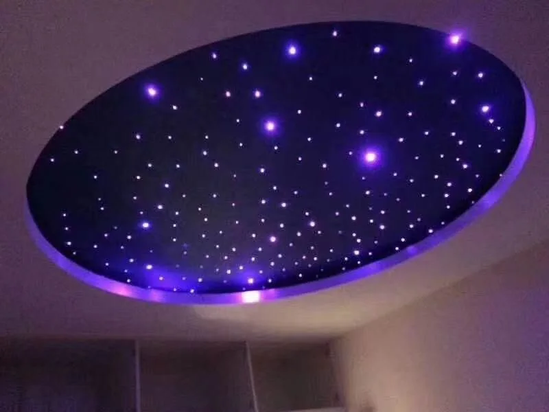 A galaxy in the round. Decorative Lighting & Star Ceilings from the Mock Rock Gardening portfolio.